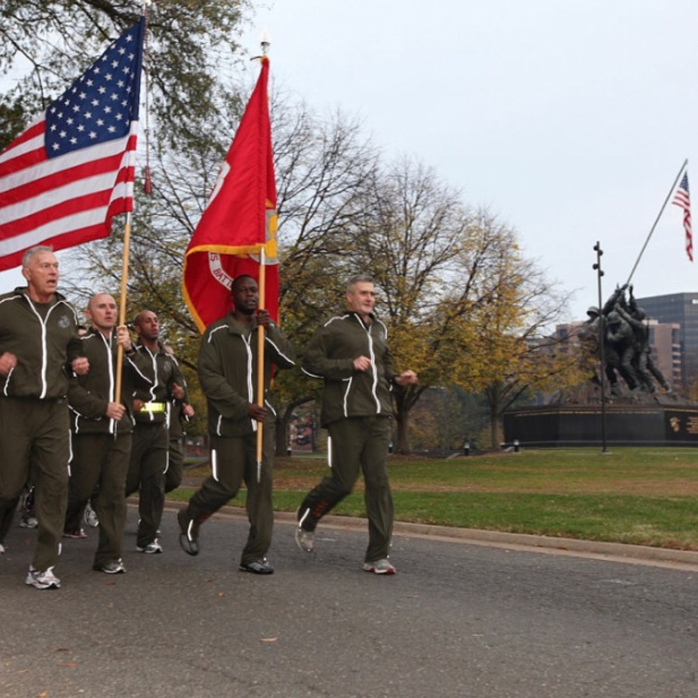 Authentic Marine Corps running suit
